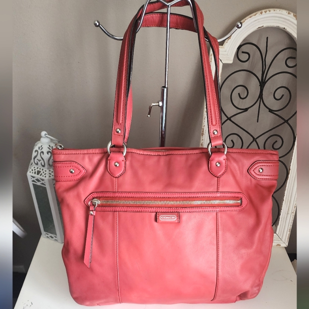 Coach Daisy Spectator EMMA PINK Leather Tote Bag